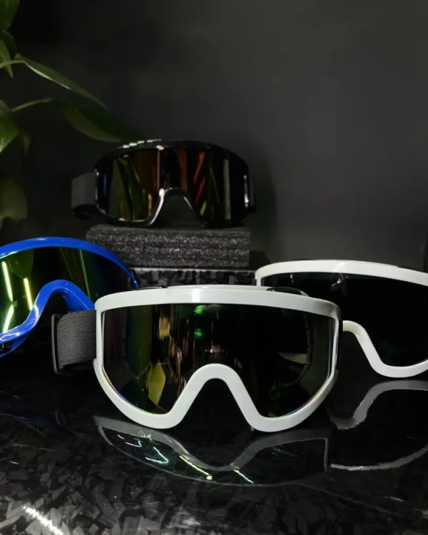 Gafas Goggles Moto Blancas