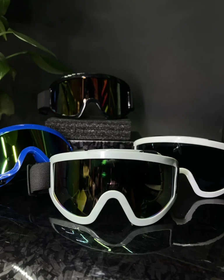 Gafas Goggles Moto Blancas